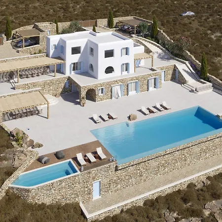 Nafsithoi, Agios Lazaros Villa Platys Gialos (Mykonos)