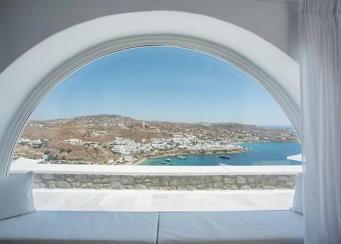 Nafsithoi, Agios Lazaros Villa Platys Gialos (Mykonos)