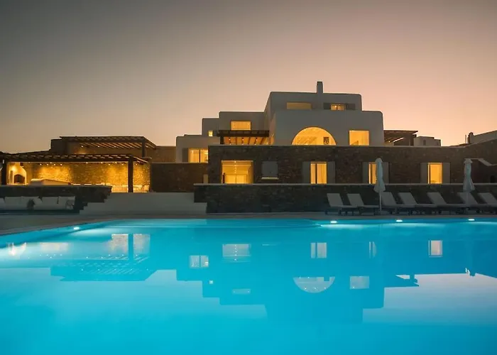 Nafsithoi, Agios Lazaros Villa Platys Gialos (Mykonos)